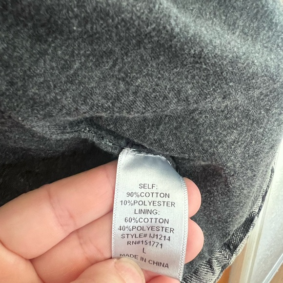 12th tribe Checkered Jacket - Black and Gray - Picture 5 of 5